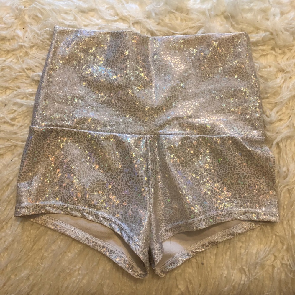 Eat Sleep Rave Disco Shorts